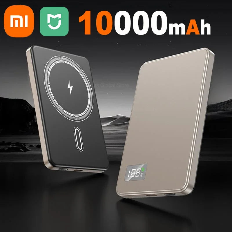 Xiaomi Mijia Magnetic Wireless PowerBank For iPhone/Samsung