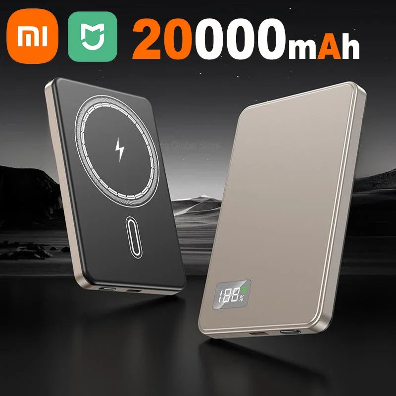 Xiaomi Mijia Magnetic Wireless PowerBank For iPhone/Samsung