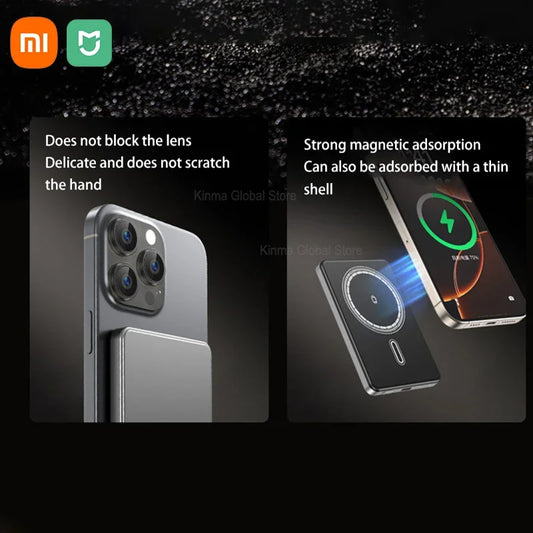 Xiaomi Mijia Magnetic Wireless PowerBank For iPhone/Samsung
