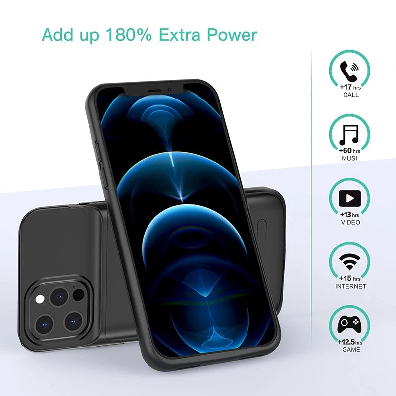 Luxury Iphone Power Case