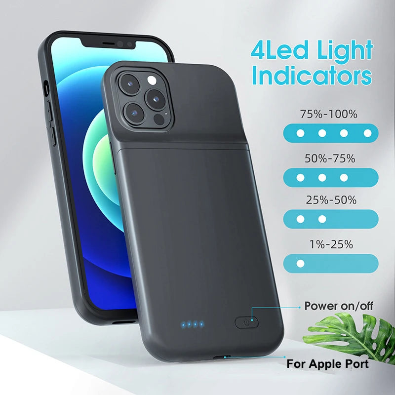 Luxury Iphone Power Case