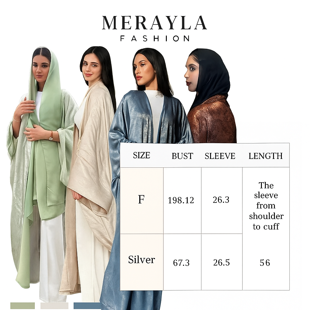 Bronzing Elegance Abaya – Luxury Modest Outerwear