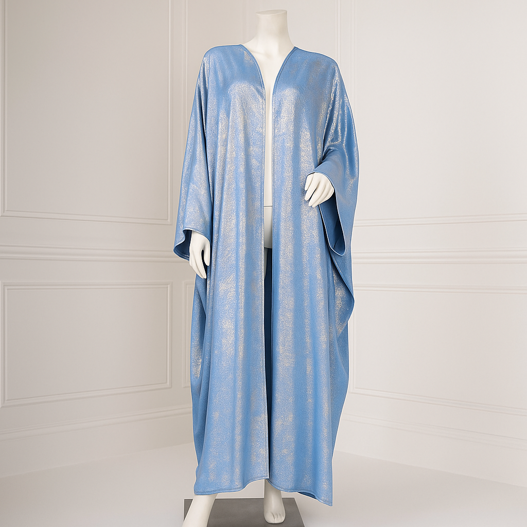 Bronzing Elegance Abaya – Luxury Modest Outerwear