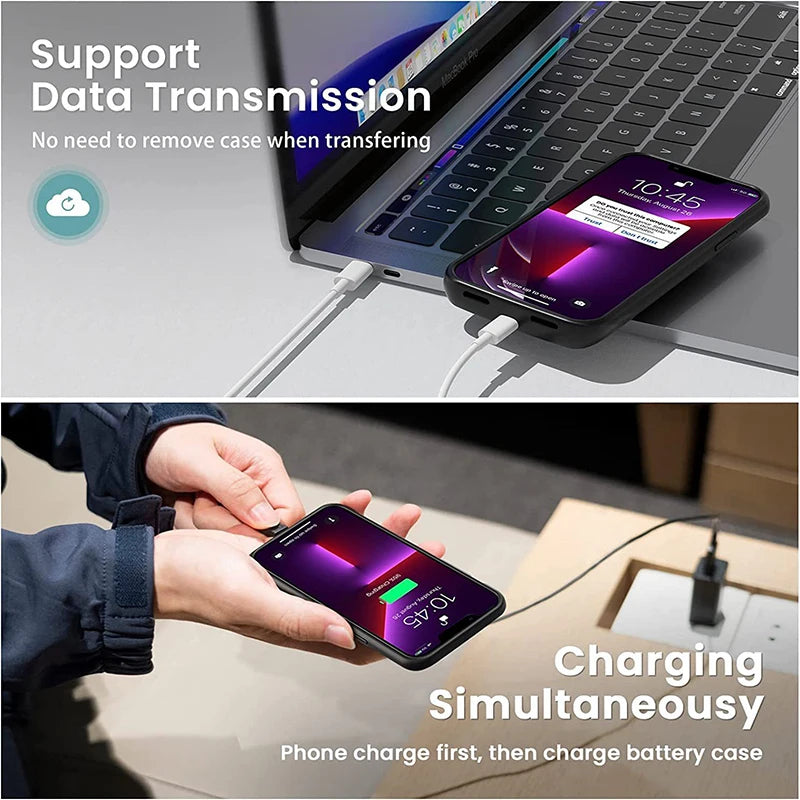 Luxury Iphone Power Case