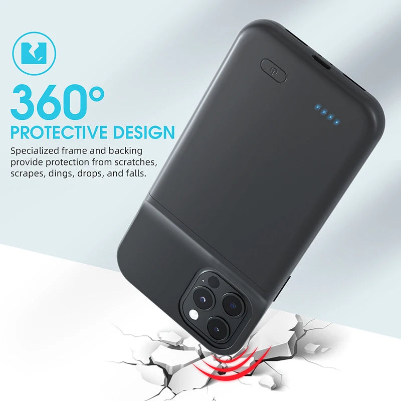 Luxury Iphone Power Case
