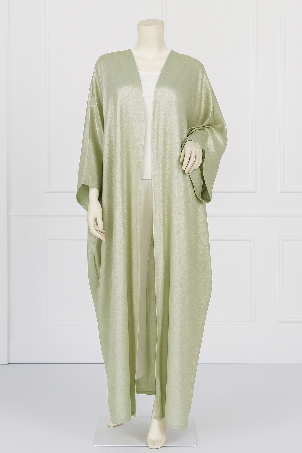 Bronzing Elegance Abaya – Luxury Modest Outerwear